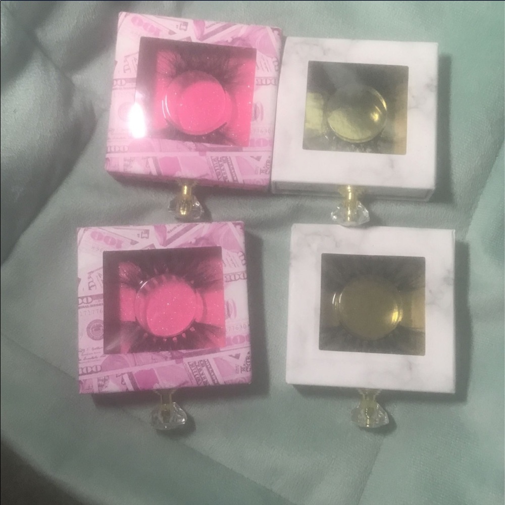 Mink lashes - 4 pairs